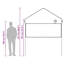 Canopy Tent Manual Fabric Outdoor Shade Pop-up Event Party Modern Large-923797794
