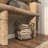 Metal Storage Basket with Ring Handles-841979033