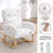 Teddy Nursery Glider Chair with Cartoon Patterns-1663951970