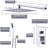 Rainfall Shower Faucet Set with High Pressure 10 inch Shower Head Hand Held Square Shower Head-96149974