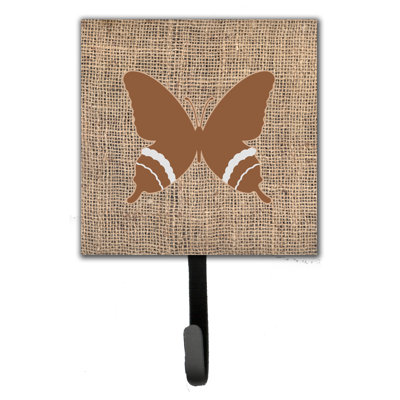 Porte-laisse papillon et crochet mural