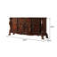 Commode, chêne cerise