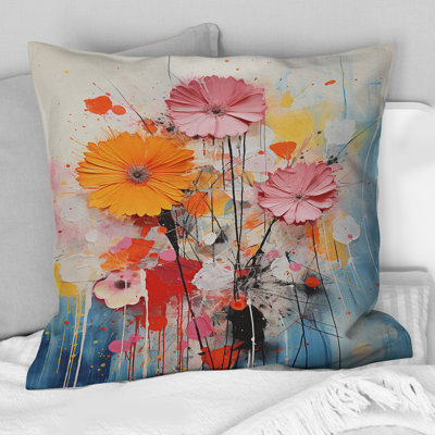 Coussin Collage Kaleidoscope II - Abstract Collages