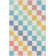 Kehr Square Modern Geometric Multi Blue Flat-Weave Area Rug