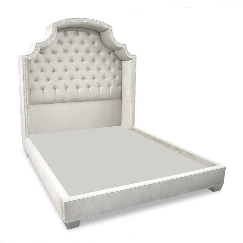 Regency Upholstered Bed, Queen