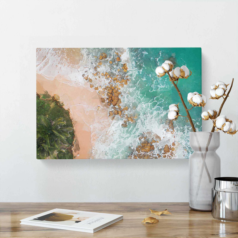 Tabatinga Beach In Brazil - Wrapped Canvas, 40cm H x 60cm W x 3cm D