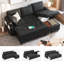 Canapé-lit convertible 83,5 po avec lit escamotable-282597770