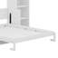 Lit escamotable Murphy avec bureau, cadre de lit mural peu encombrant avec tablettes de rangement-1688549969-1688549968