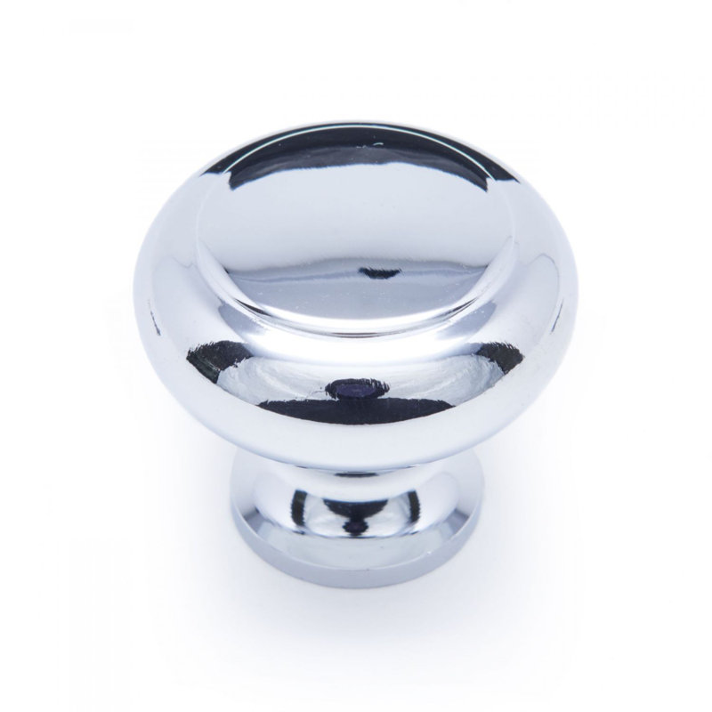 CK Series 1 1/4" Diameter Mushroom Knob, Chrome