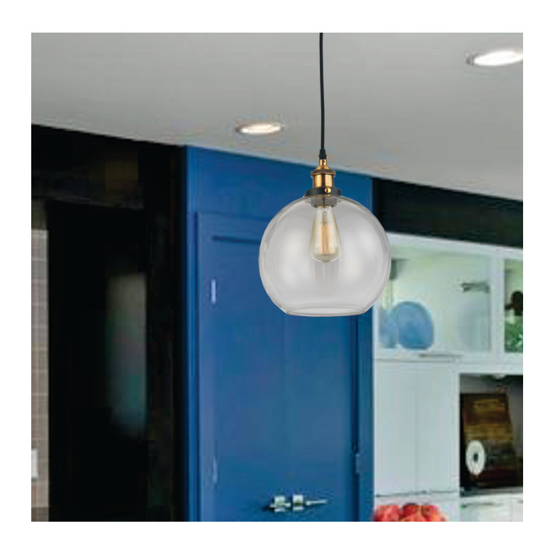 Luminaire sphère suspendu 1 lumières simple