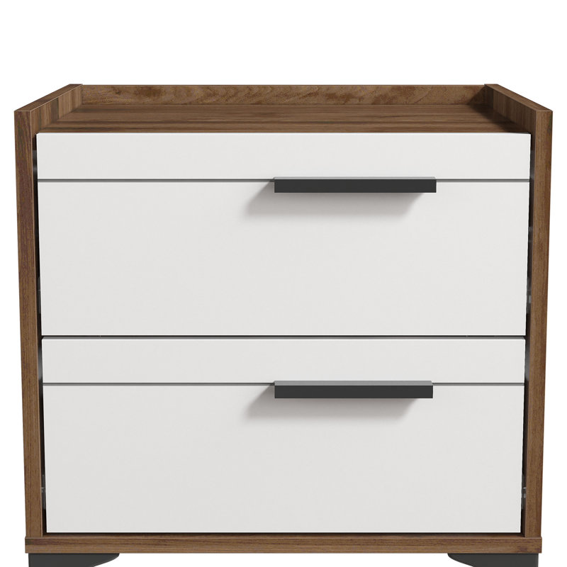 Norcross 2 Drawer Nightstand