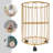 Rolling Laundry Basket Cart, Metal Rolling Laundry Basket-1780569538