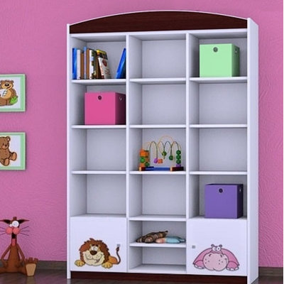 Danielle 183 cm H X 132 cm W Kids Cube Bookcase