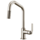 Litze® Pull-Down Faucet with Angled Spout and Industrial Handle
