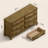 Pasha Transistional 4 Pieces Bedroom Set-885445043-885445042