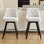 Upholstered Swivel Accent Chair-560231159