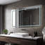 Frameless Led Bathroom Mirror With Lights,wall Mounted Bathroom Vanity Mirror With Anti-fog,multifunction,3 Colours Dimmable Light,memory Function-898602271-898602265