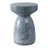 Modern Ceramic Accent Table with Sculptural Hourglass Design - Sleek Contemporary Side Table with Glossy Finish for Stylish Home Decor-457530645