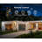11.73" RGB Outdoor Led Wall Sconce with Water Glass,Set of 2-990810640