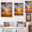 «Straw Bales On The Summer Sunset», art mural prairies-932261470-932261464