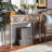 107.01cm Solid Wood Top Console Table