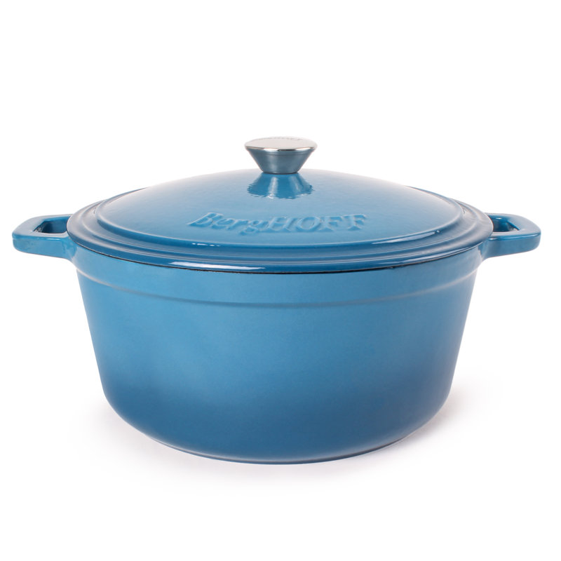 Cocotte en fonte ronde 7 pte BergHOFF Neo, Bleu