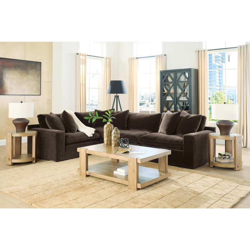 Canapé modulaire 4 pièces Maxton Heights, 38" H x 133" W x 92" D, Right Hand Facing