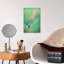 Ladybug On Plant Stem Peaceful Serene Tranquil Ladybug Nature Plant Wall Art Print 1 Piece Wrapped Canvas Wall Art-867888725