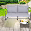 Causeuse d'extérieur 2 places Comfort