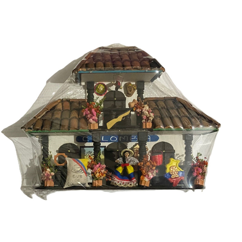 Fachada Colonial Colombiana