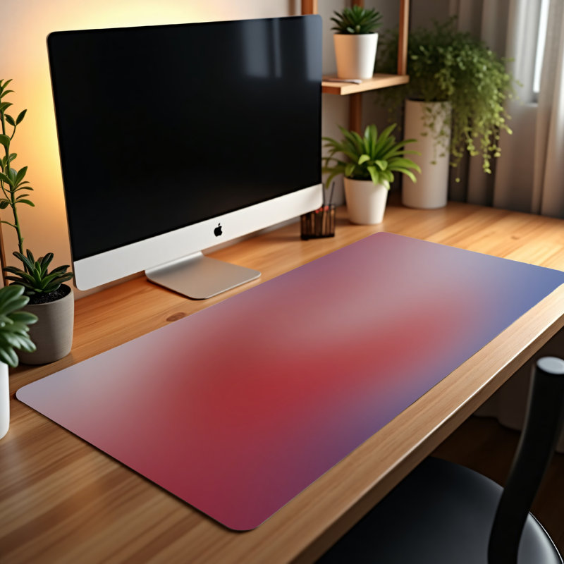 Polyester Desk Pad, 31.5x15.5