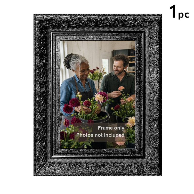 Cadre 11 po x 14 po noir pour table 1PC, Black, 1, 11" W x 14" H