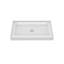 48'' x 32'' Acrylic Shower Base With Centre Drain, Glossy and Non-Slip surface