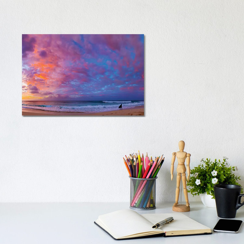 Cotton Candy Cumulous by Sean Davey - Wrapped Canvas Gallery-Wrapped Canvas Giclée, 20.32 cm H x 30.48 cm W