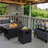 Patio Metal Side Table