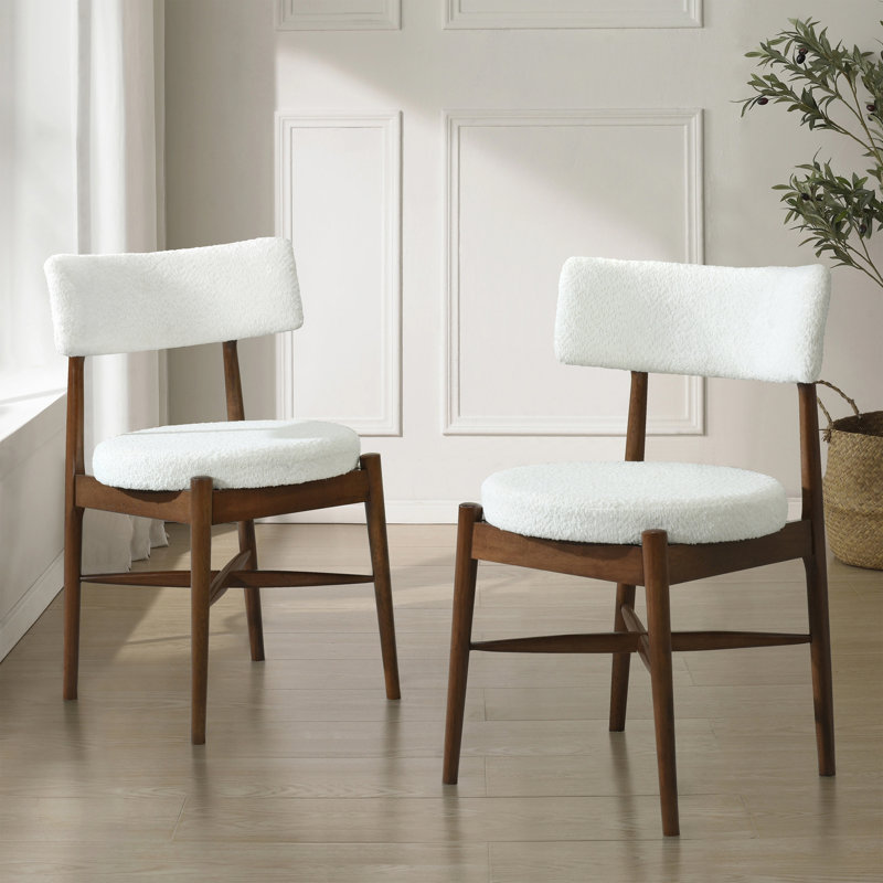 Chaises de salle à manger de style Mid-Century moderne (MP2 / carton), Brun