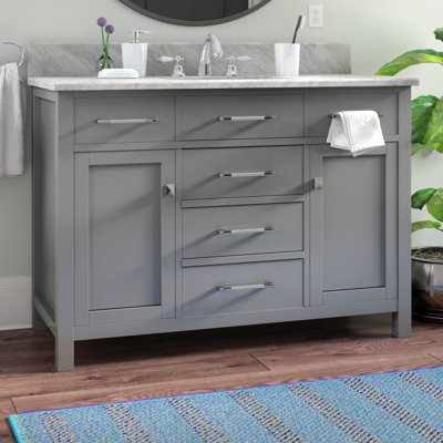 Base de meuble-lavabo simple 47,2 po Zimmer
