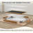 Gwenneth Rectangle Wood Mirror for Bathroom, Solid Pine Wood-876487493-930831089