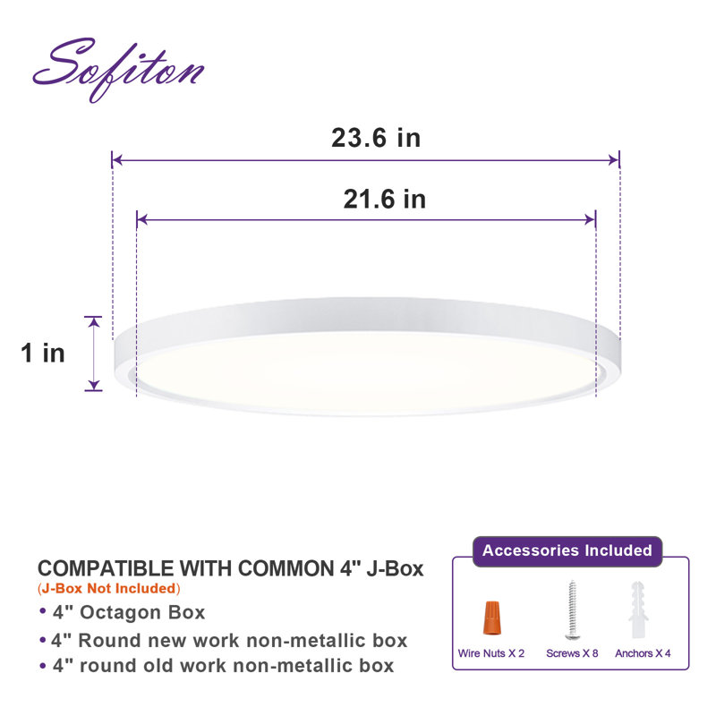 Kaylonie LED Flush Mount