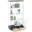 Vitrine moderne en verre avec grands tiroirs-1137119023