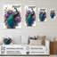 Heffernan, paon mignon, art floral I - paon, art mural-1082021547-1082021537