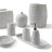 Jazmine Porcelain China Soap / Lotion Dispenser