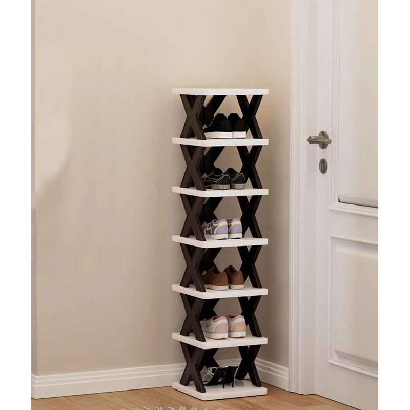 Range-chaussures compact et étroit - Range-chaussures multi-couches peu encombrant pour les portes, les dortoirs et les petits espaces