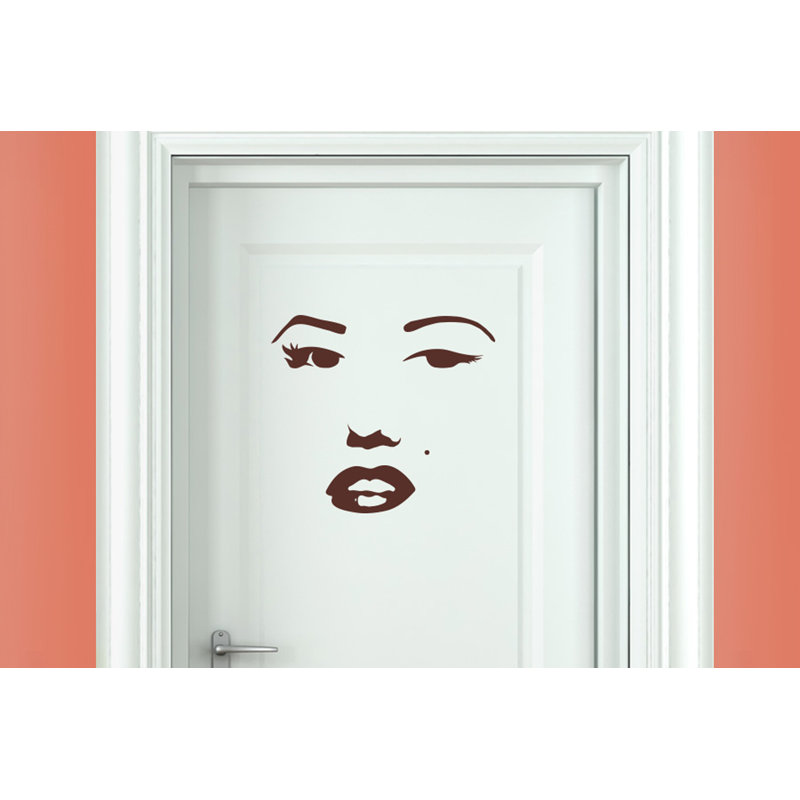 Entertainment Wall Decal, Brown