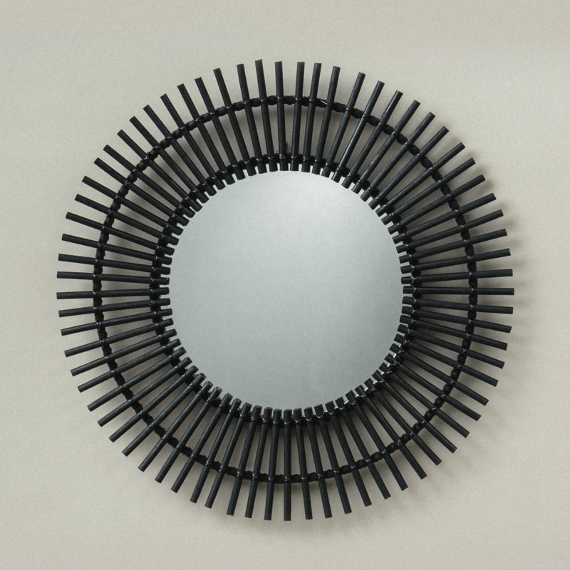 Luna Rattan Wall Mirror