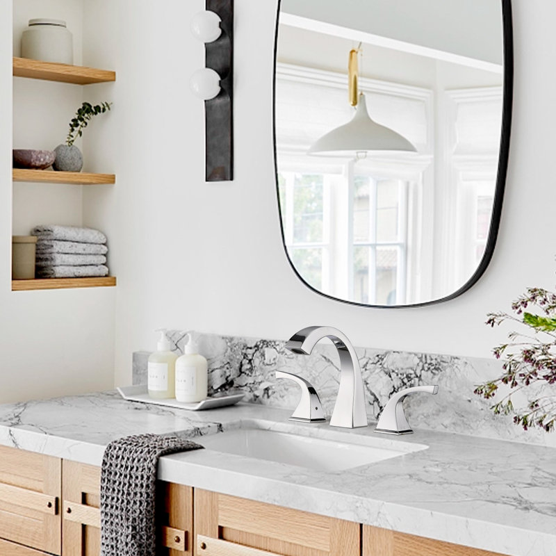 Bathroom Faucet with Drain Assembly, Chrome