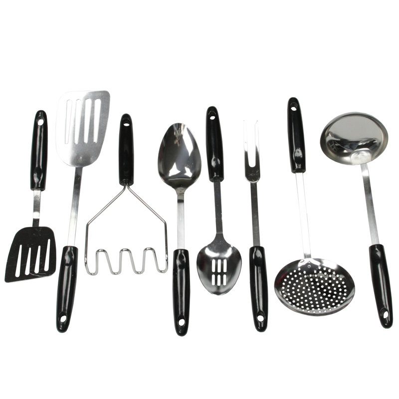 Ensemble d'outils de cuisine 8 pièces en acier inoxydable 8 pièces