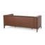 Canapé moderne capitonné à 3 places avec structure en bois d'hévéa - Canapé de salon à profil bas d'inspiration Mid-Century-1409757991