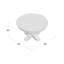 Althorp - Victory Oak Round Dining Table-63314999