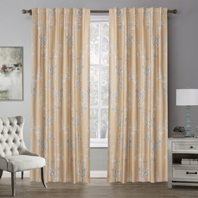 Blackout Curtains / Drapes Pair